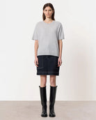 Levete Eloise Cashmere Tee in Grey