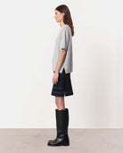 Levete Eloise Cashmere Tee in Grey