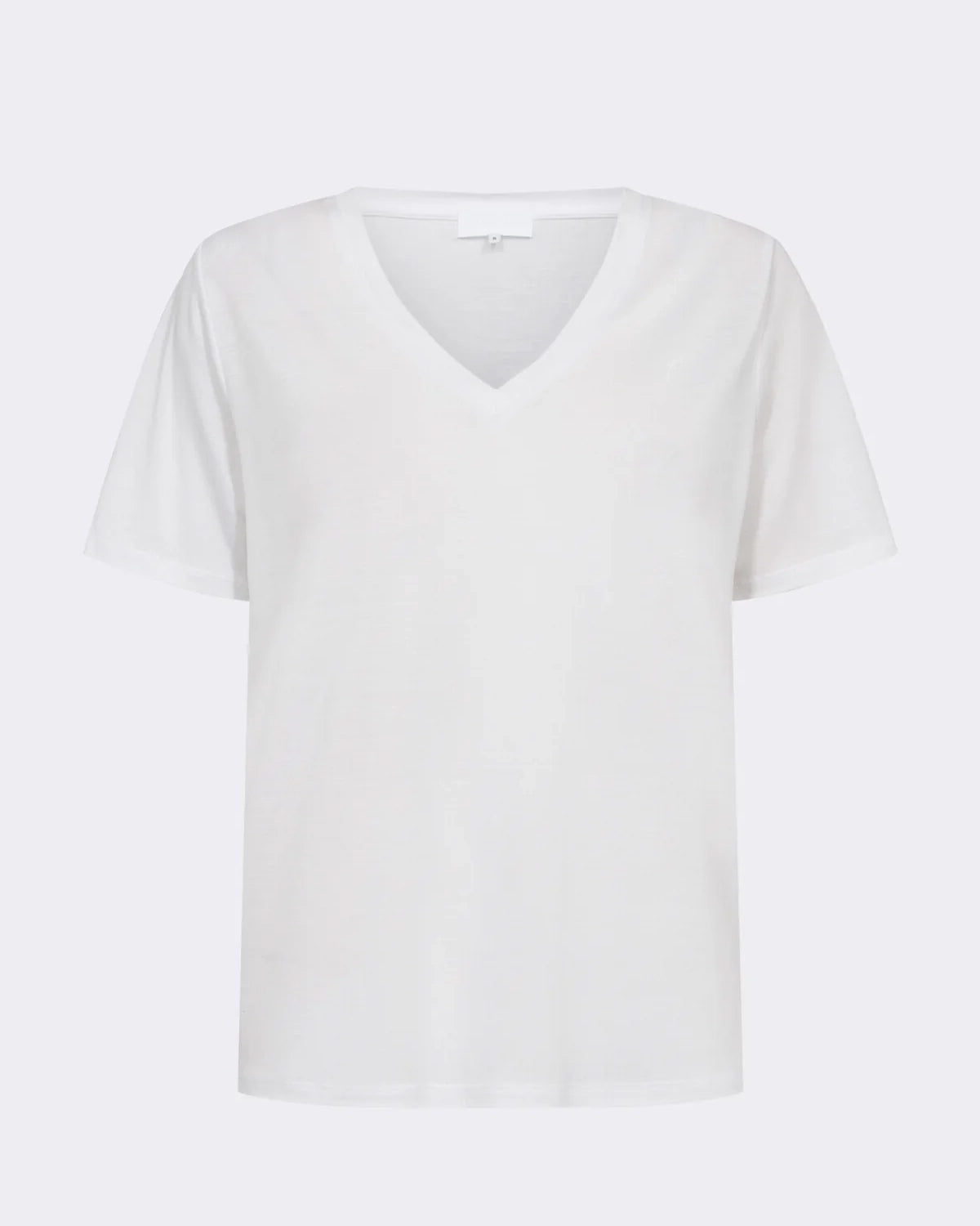 Levete Room Fred V Neck TShirt in White