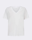 Levete Room Fred V Neck TShirt in White