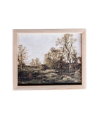 Luxe B Co Fall Landscape Pine Frame Artwork