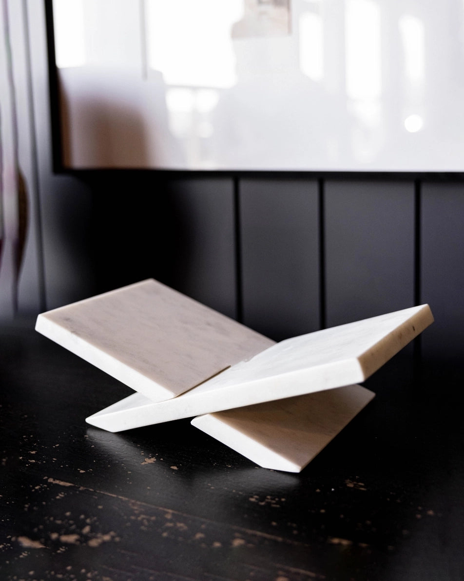 marble book stand