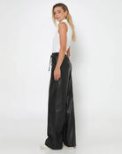 Madison the label Varney Turtleneck Sleeveless Top in White
