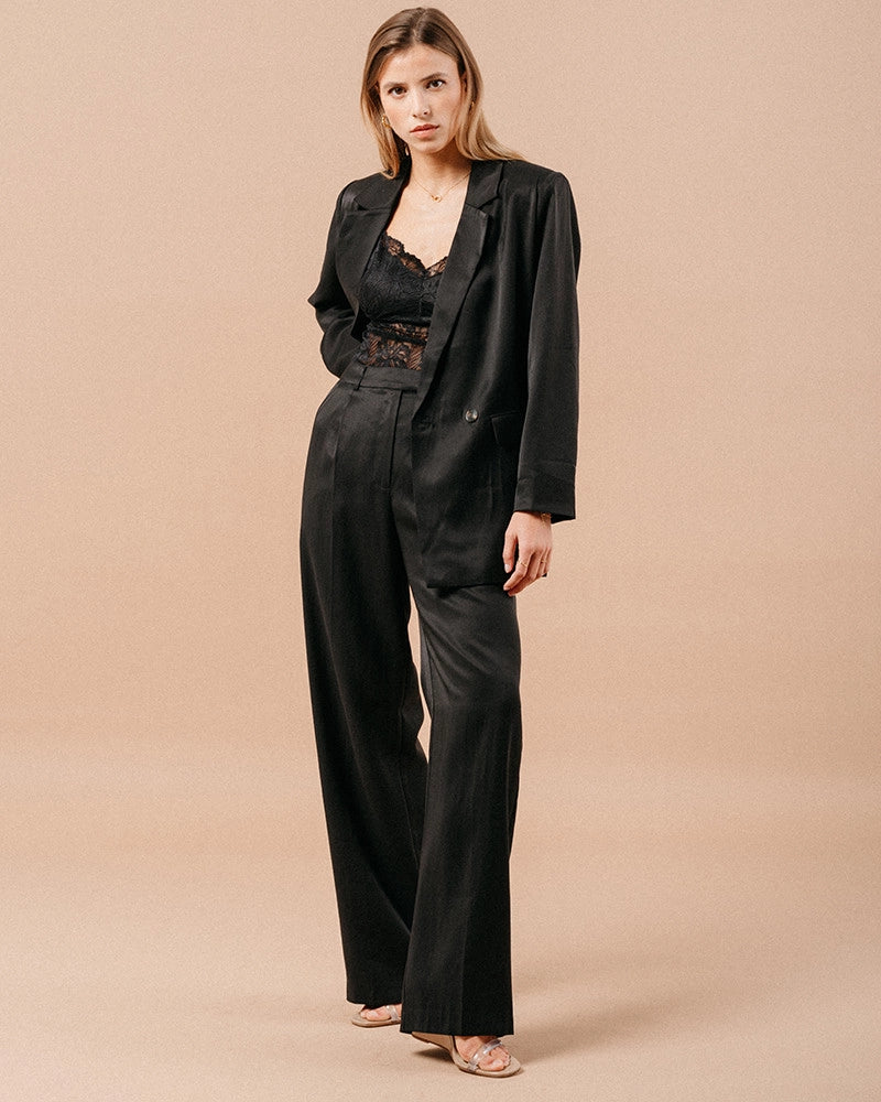 Grace and Mila Marc Wide Pant in Black