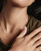 gold diamond tennis necklace