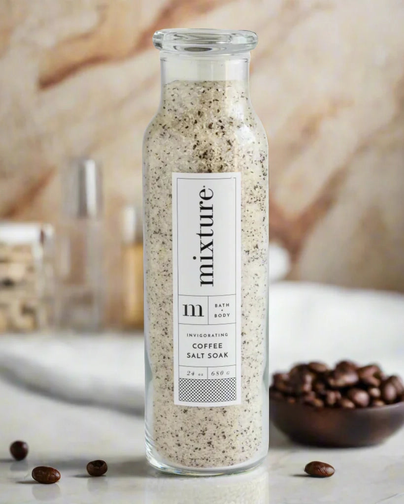 Mixture Bath Salt Soak Coffee