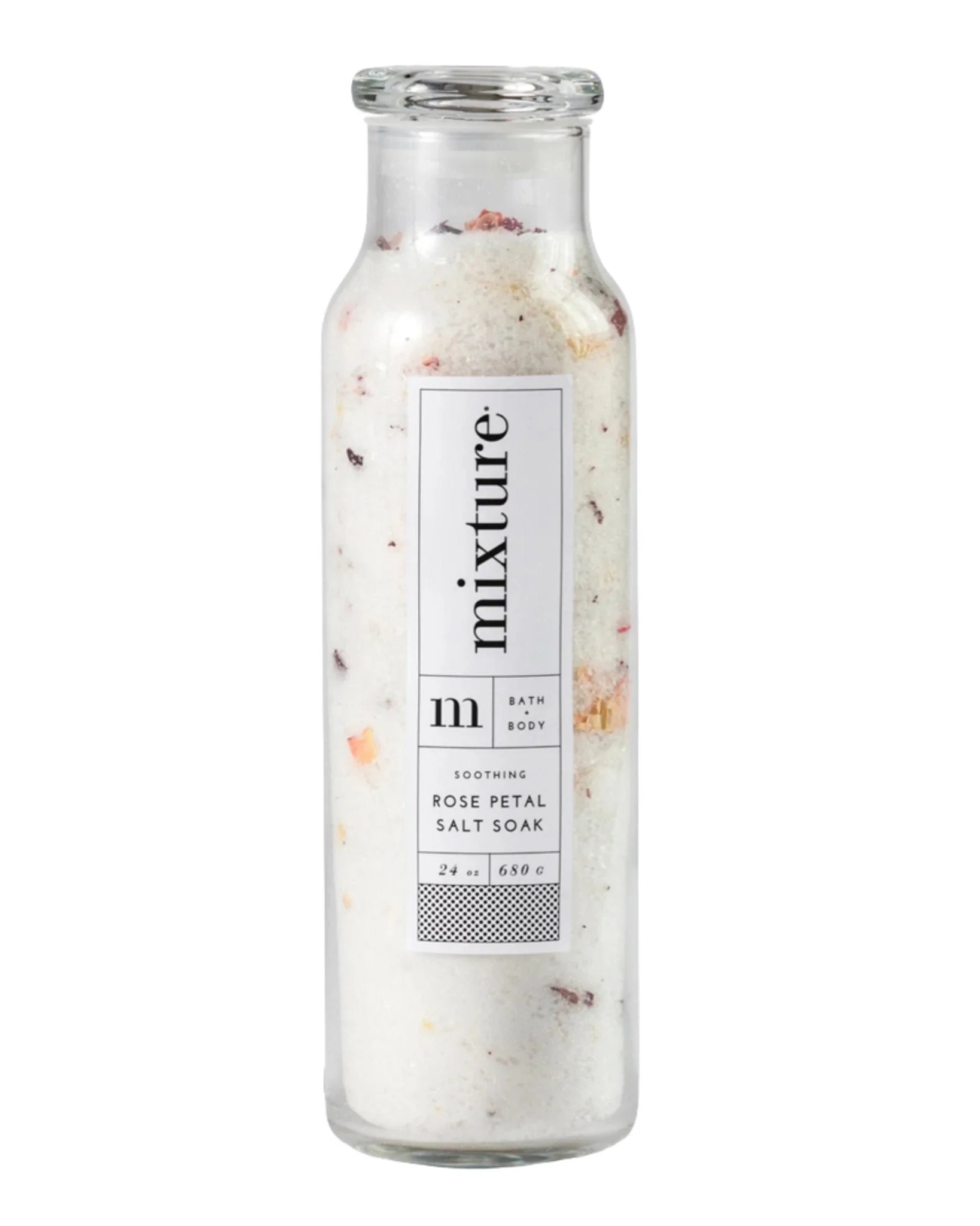 Mixture Bath Salt Soak Rose Petal