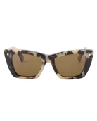 tortoise oversized cateye sunglasses