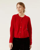 Naif Babette Cardigan in Red