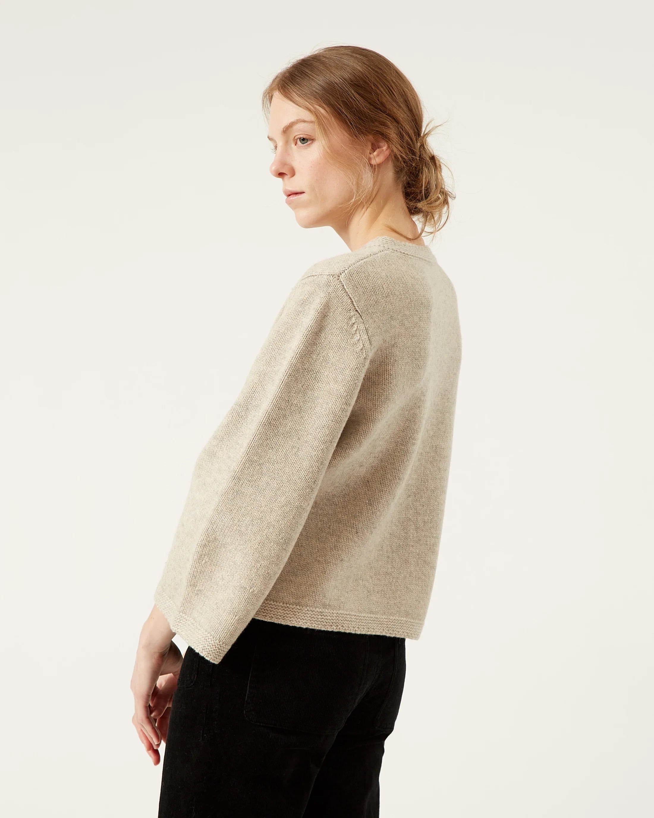 Naif Neveah Wool Cardigan