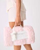 PJ Salvage Lets Get Cozy Blanket in Pink
