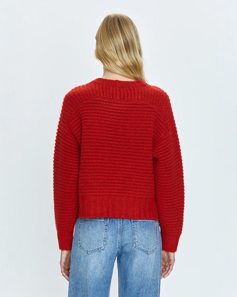 Pistola Adina Everyday Sweater in Red