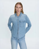 Pistola Jules Fitted Denim Shirt