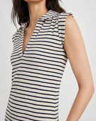 Rails Amira Terry Striped Dress