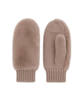 OXO Faux Fur Gloves | Mocha Latte