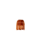 brown mini claw clip