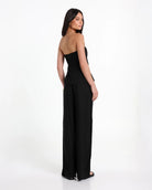 Lost in Lunar Sabrene Linen Top & Ginny Trousers in Black