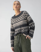 Sanctuary Fairisle Crew Neck Sweater 