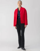 Sanctuary Modern Bomber Jacket in Red