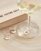 Wine Charms in Gold with Fun Sayings on them