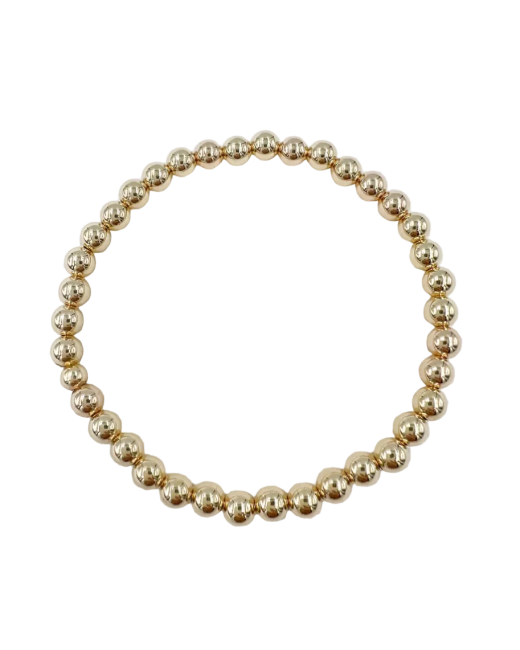 Saskia De Vries Jewellery 5mm Gold Leave on Bracelet