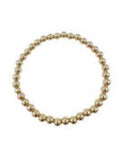 Saskia De Vries Jewellery 5mm Gold Leave on Bracelet