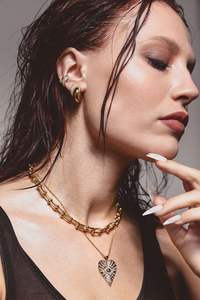 Aria Huggie Earrings