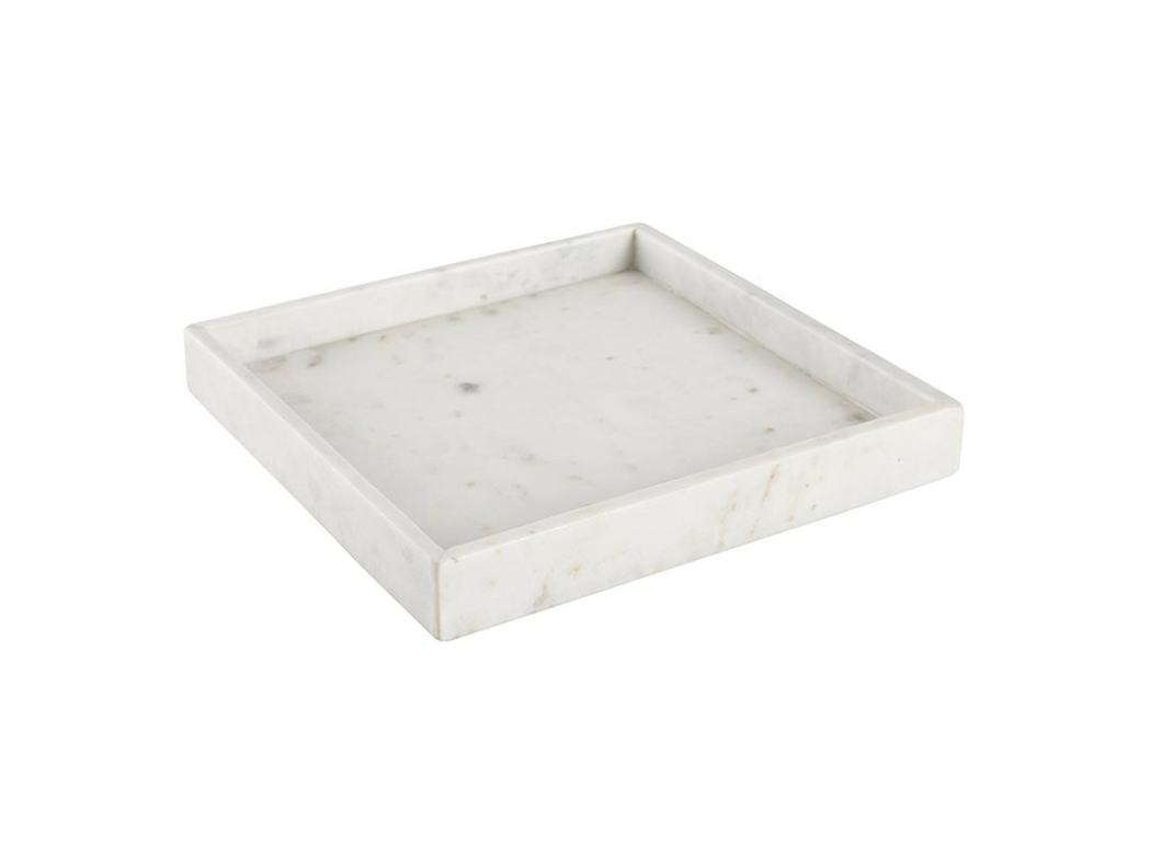 Square Marble Votive Tray