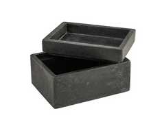 Load image into Gallery viewer, Black Marble Keepsake Box
