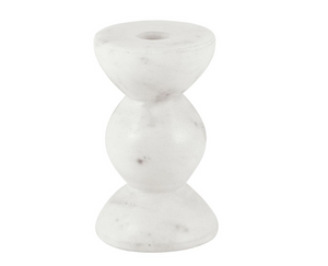 Marble Candle Holder Sm