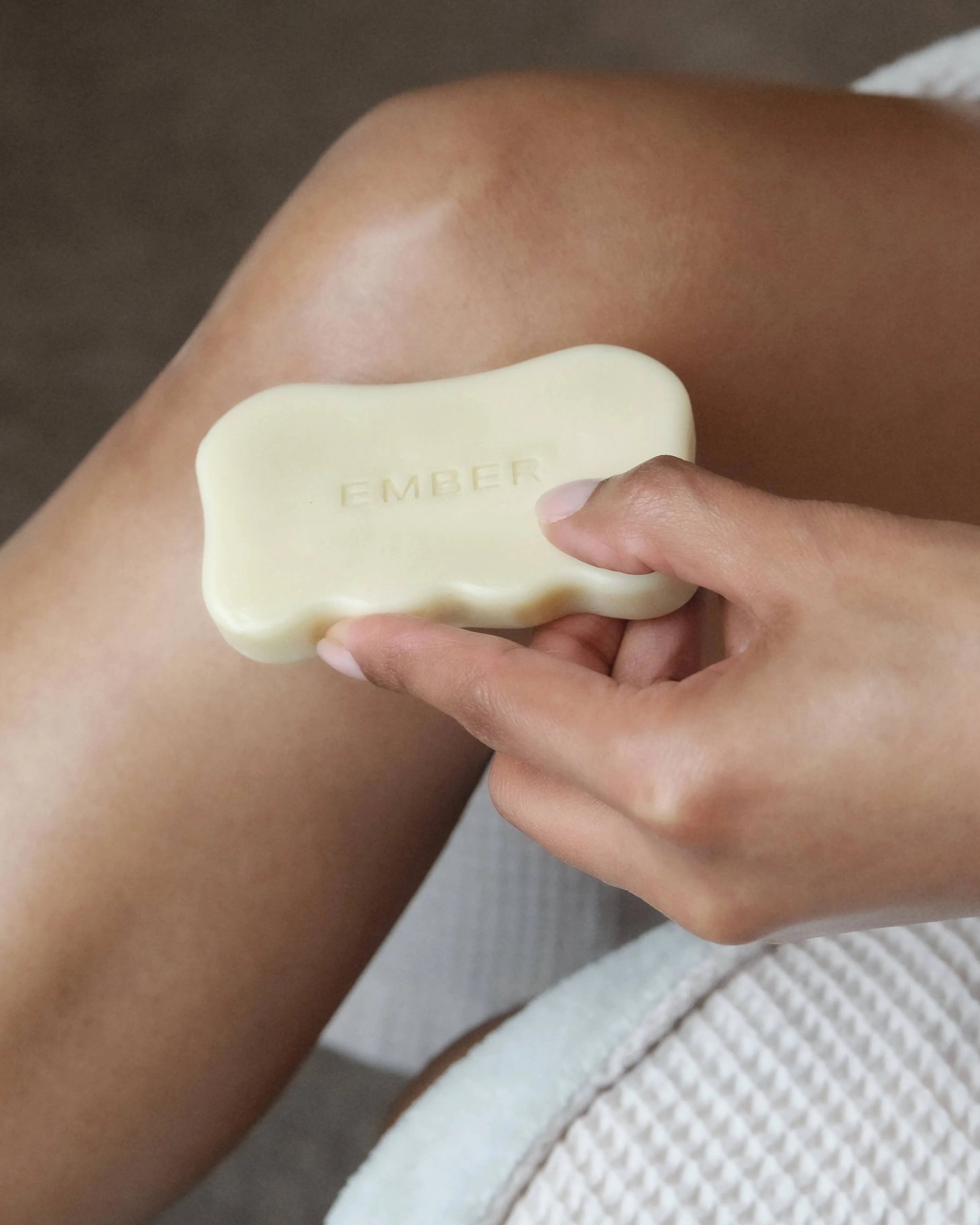 A skincare massage bar
