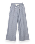 Ella Pant | Navy Stripe