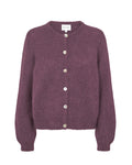 Susan Alpaca Cardigan | Bordeaux