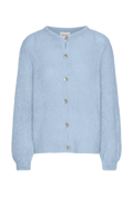 light blue cardigan