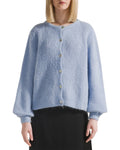 Susan Alpaca Cardigan | Light Blue