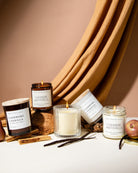 Sweet Water Decor Ribbed Candle Cashmere Vanilla