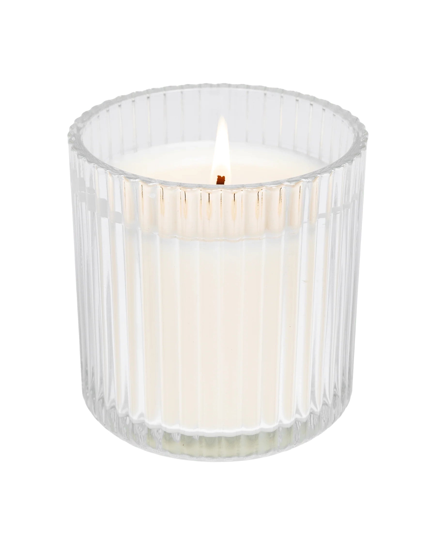 Sweet Water Decor Ribbed Candle Wildflowers Salt