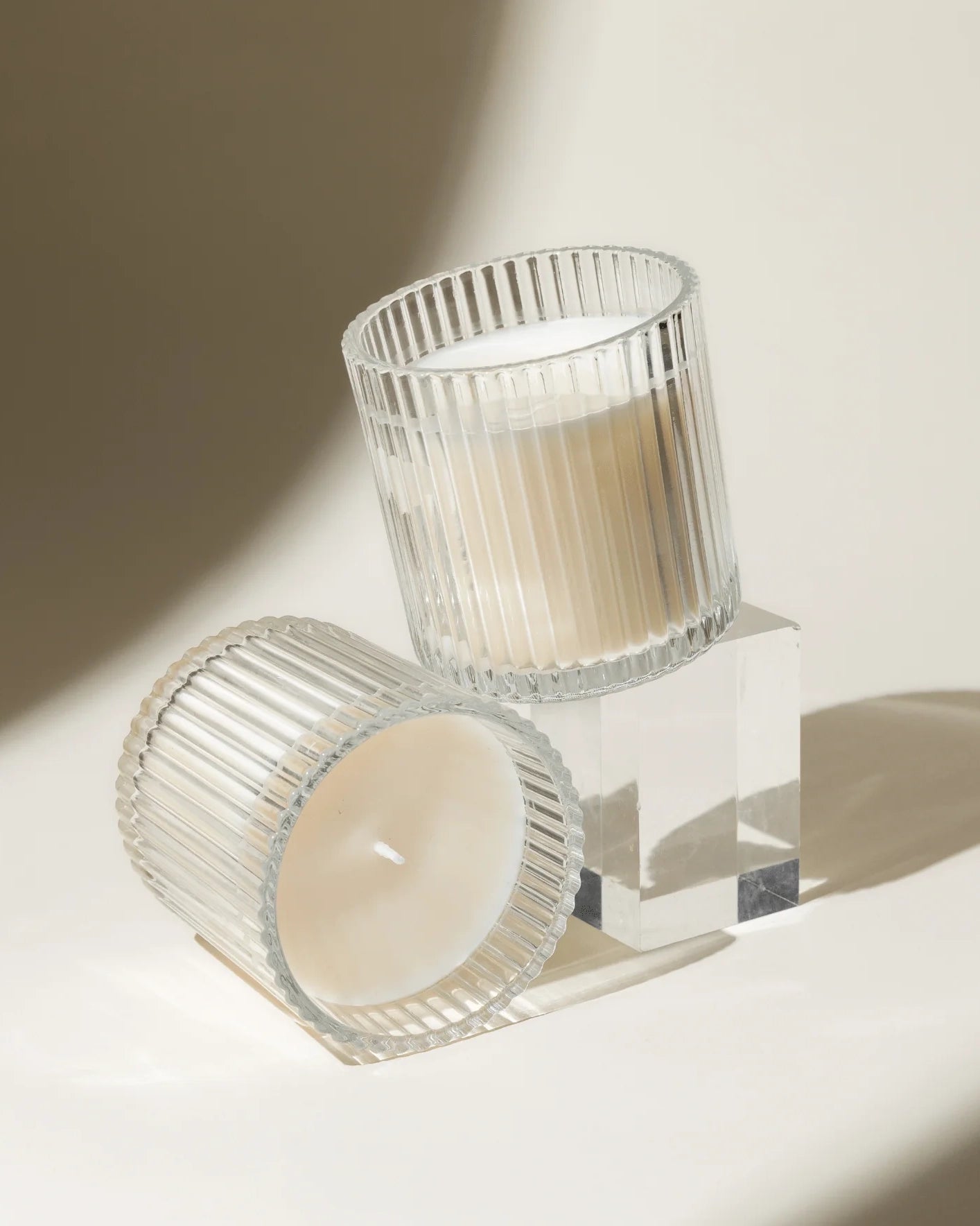 Sweet Water Decor Ribbed Candle Wildflowers Salt