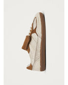 tan and beige sneakers