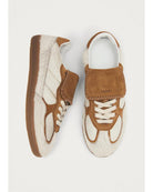 tan and beige sneakers