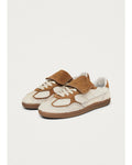 tan and beige sneakers