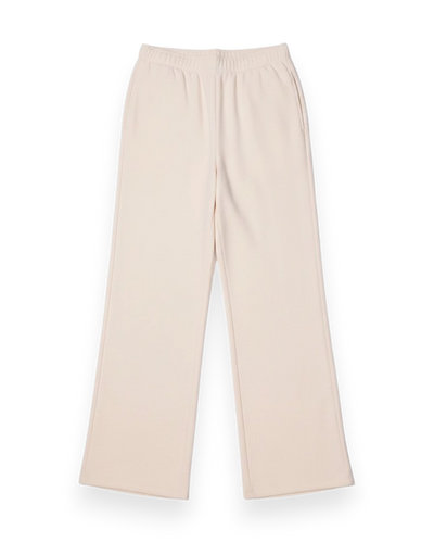 CloudSoft Wide Leg Jogger | Bone