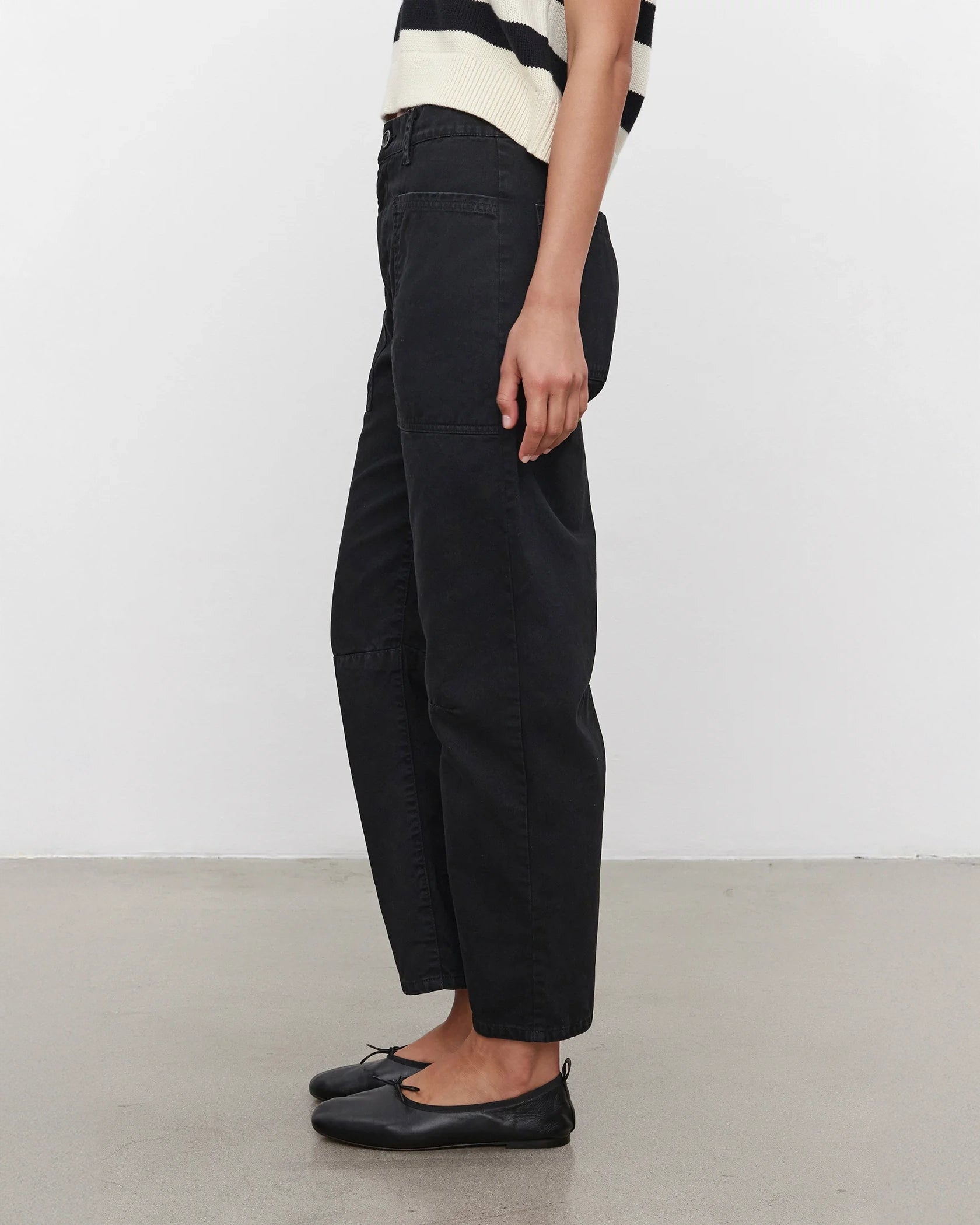 Velvet Brylie Twill Pants in Ash