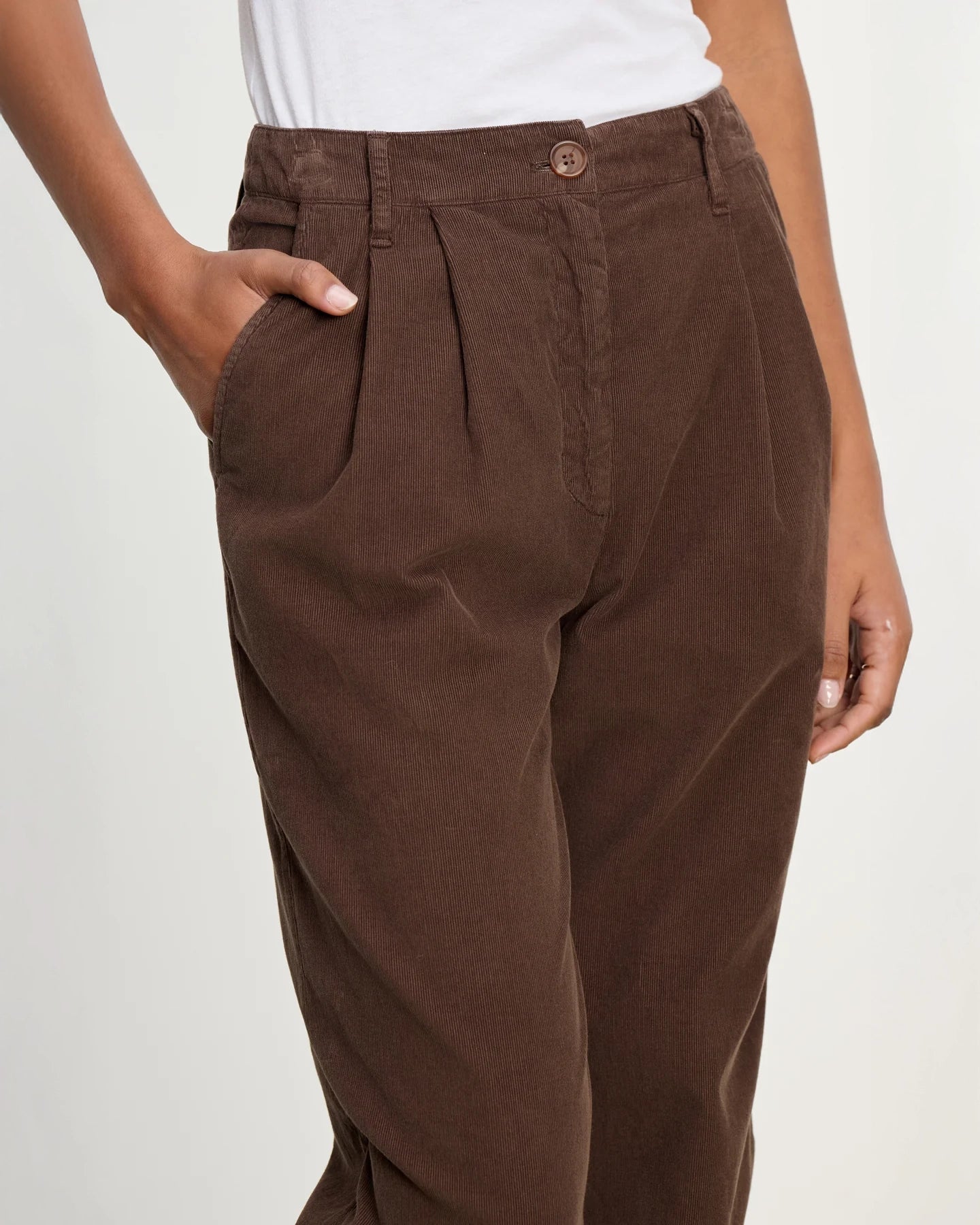 brown corduroy pants