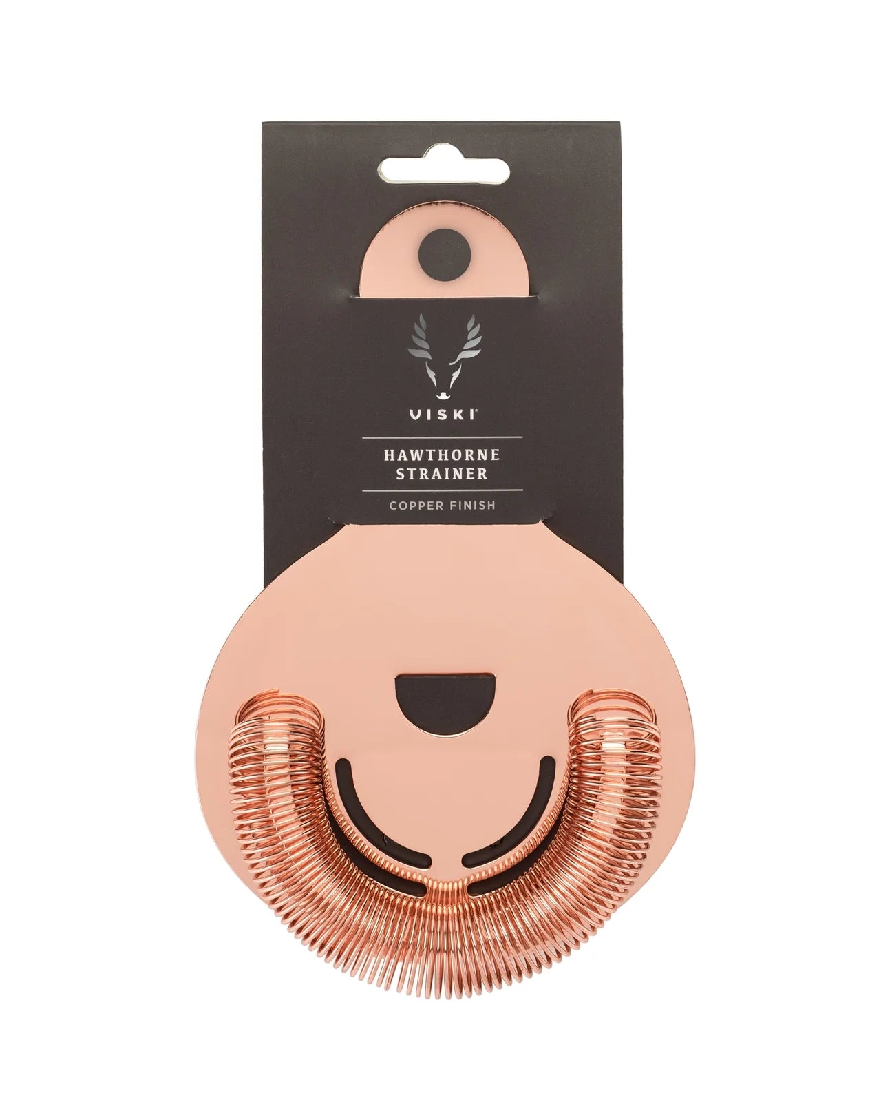 Viski Hawthorne Cocktail Strainer in Rose Gold