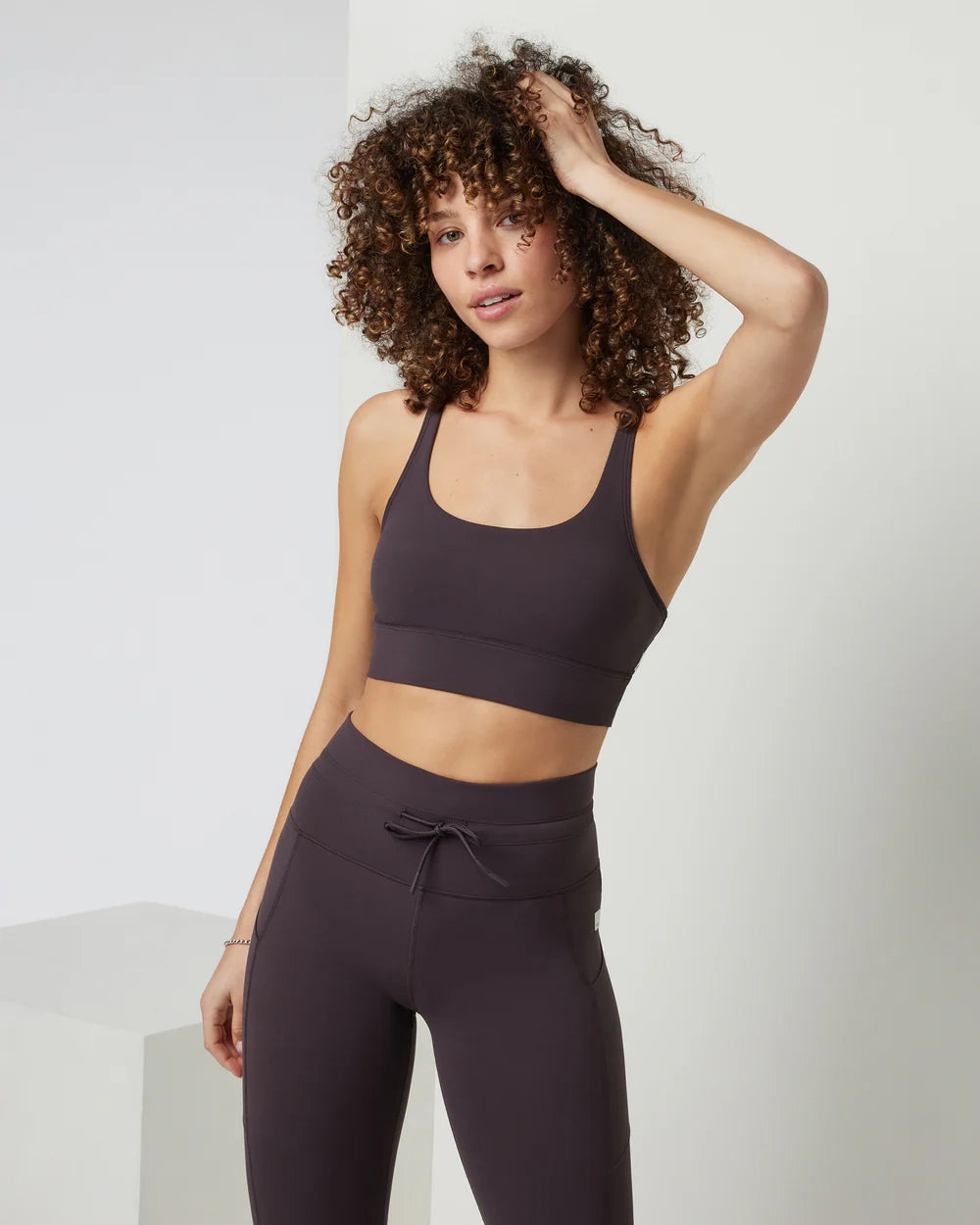 Vuori Yosemite Longline Bra Sangria