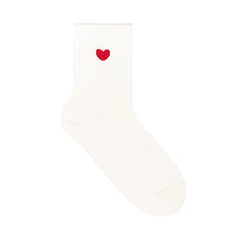 Load image into Gallery viewer, Heart Crew Sock
