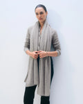 Cashmere Travel Wrap | Grey Heather