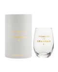 Wine Glass | Promoted to Grandma