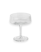 Zadox Bandol Textured Fluted Martini Glass